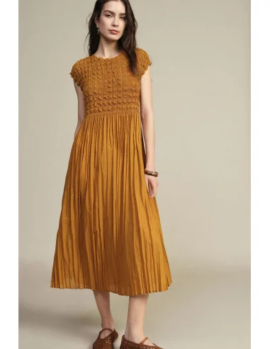 Abito Con Scollo E Dettaglio Arricciato Dixie