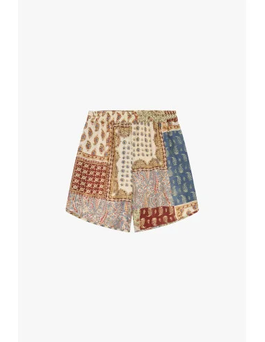 Shorts Regular-Fit Con Stampa Patchwork Paisley Dixie
