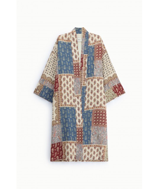 Doudoune fantaisie Dixie Paisley Print Patchwork Fantasy
