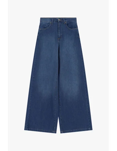 Dixie Five Pocket Wide Leg Jeans