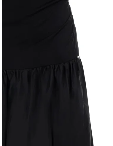 Rinascimento - Robe longue en coton à fond ballon