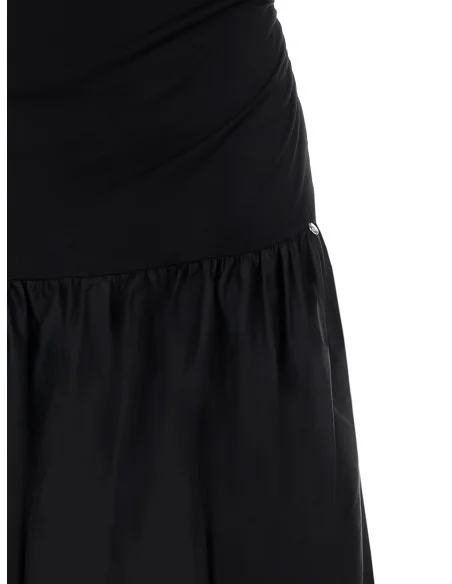 Rinascimento - Robe longue en coton à fond ballon