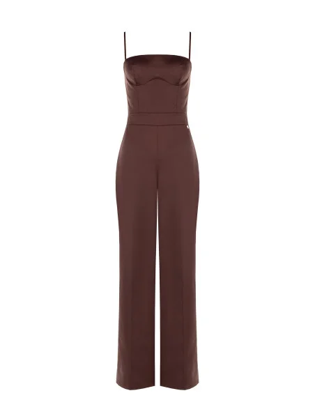 Cotton Blend Palazzo Suit Rinascimento