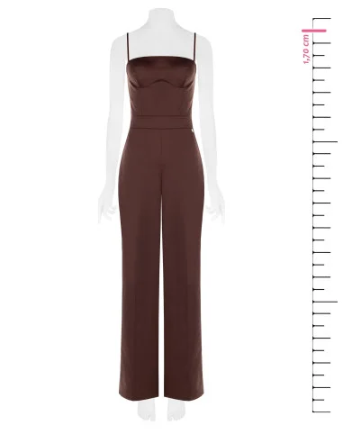 Cotton Blend Palazzo Suit Rinascimento