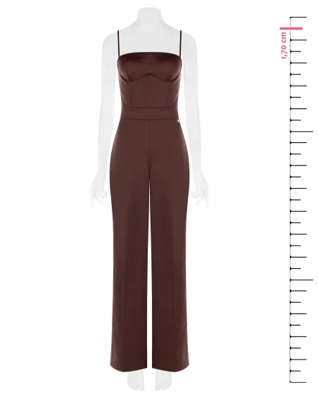 Cotton Blend Palazzo Suit Rinascimento