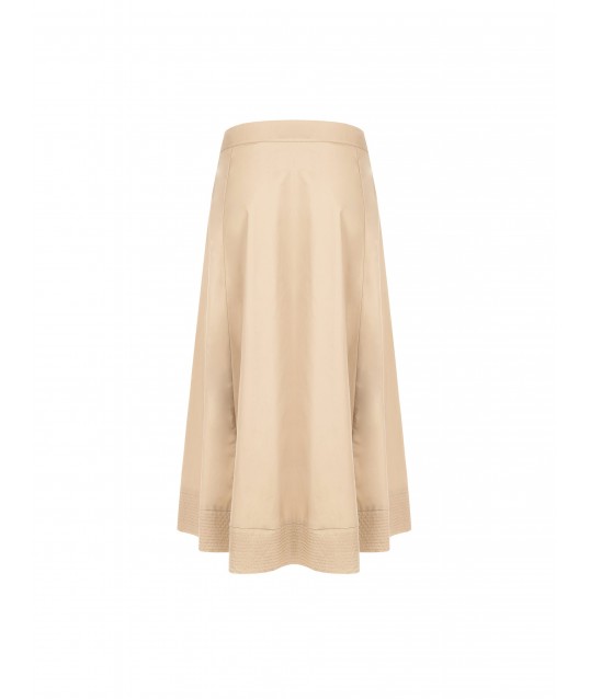 Gonna Lunga A Portafoglio In Misto Cotone Rinascimento