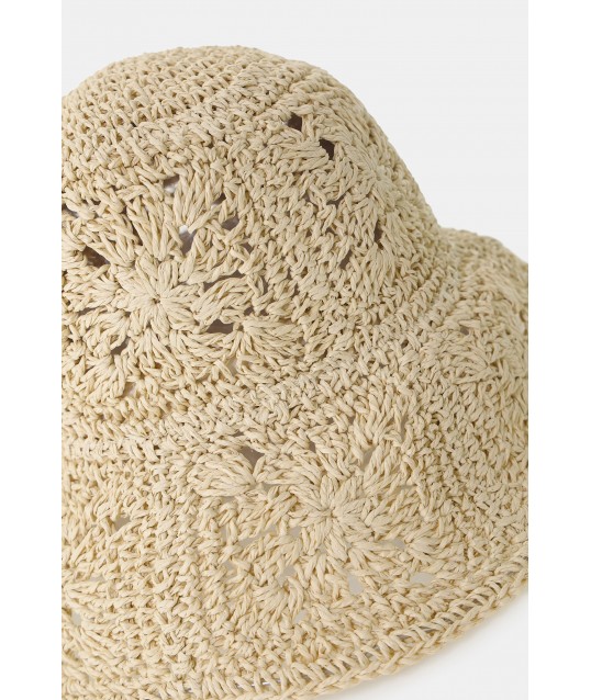 Chapeau Crocheté Style Bucket Perforé S.V.P.