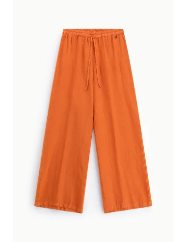 Wide Trousers With High Waist And Drawstring Dixie