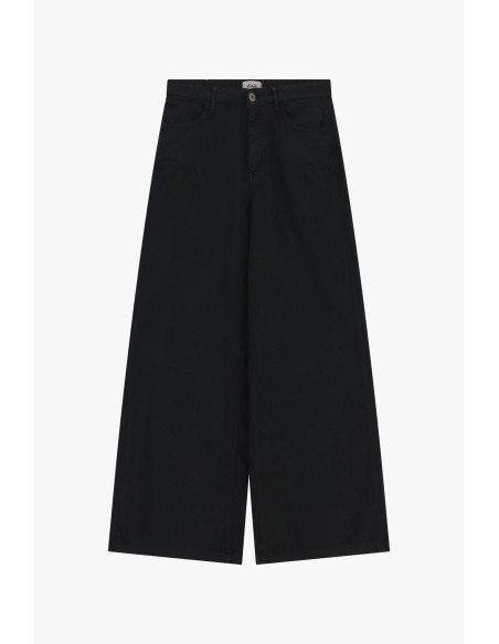 Trousers Palazzo A Vita Alta Con Gamba Ampia Dixie