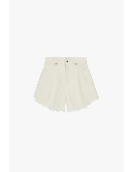 Shorts Regular-Fit Con Orlo Sfrangiato E Cinque Tasche Please