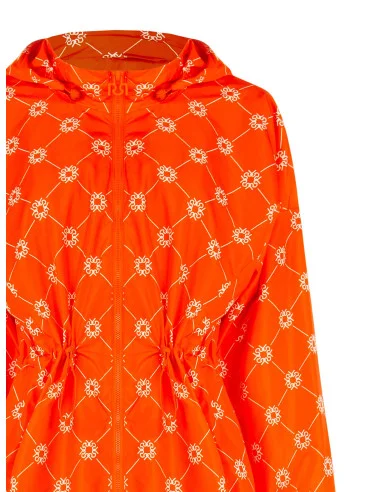 Rinascimento Monogram Waterproof Long Jacket