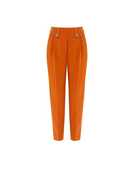 Catota Trousers With Front Stripe And Wide Loops Rinascimento