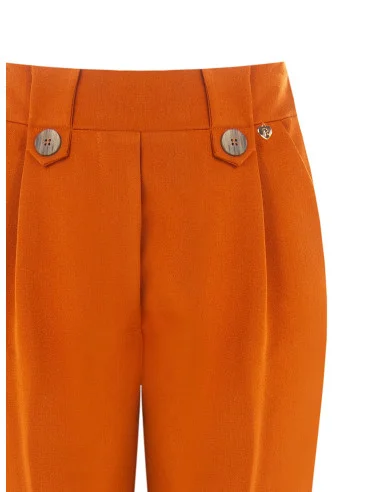 Pantaloni Catota Con Riga Davanti E Ampi Passanti Rinascimento