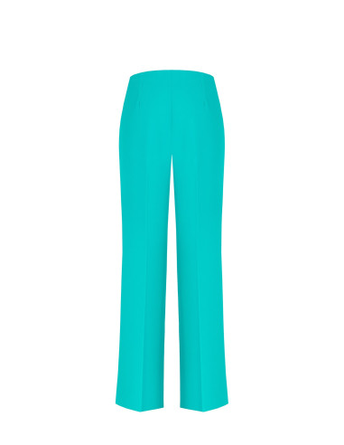 Fluid Fabric Palace Trousers With Side Zip Rinascimento - Vestiti F...