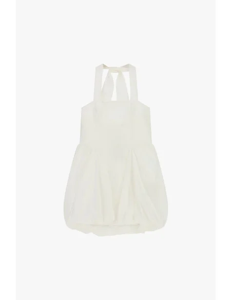Short Dress With Wide Straps And Balloon Bottom Dixie