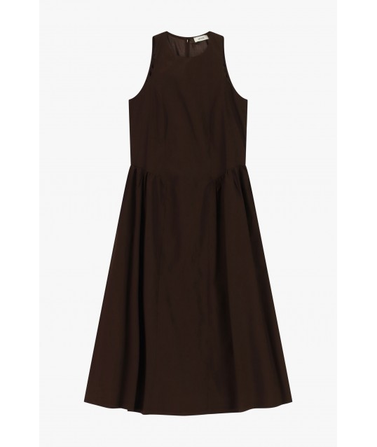 Dixie - Robe mi-longue évasée sans manches
