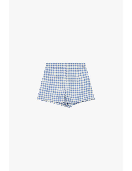 Short taille haute à carreaux vichy Dixie