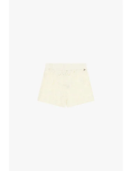 Perforated Knitted Shorts With Elasticated Waistband Dixie