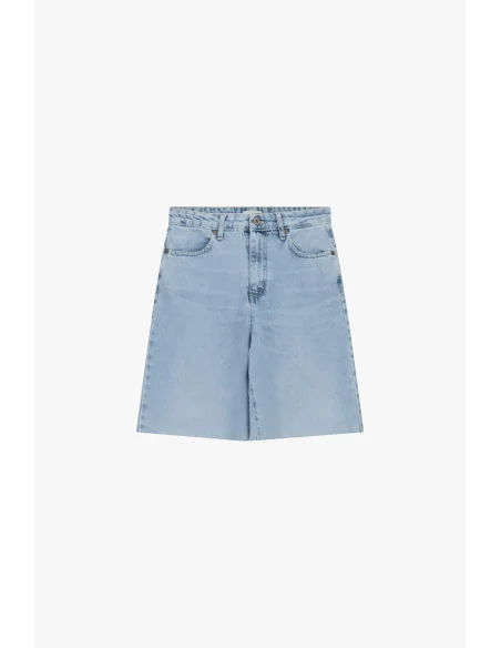 Dixie High Waist Denim Shorts With Five Pockets