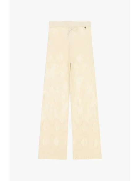 Dixie Knitted Perforated Paw Pants