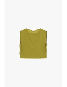Dixie Short Top With Adjustable Side Ties