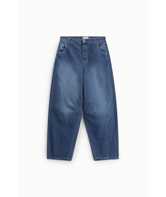 Jeans à jambe large coupe baloon Please