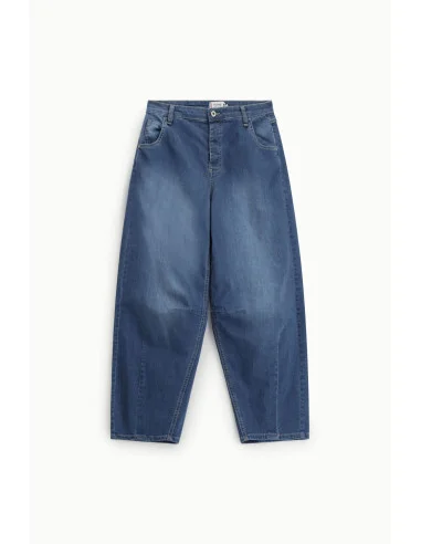 Jeans A Gamba Ampia Con Taglio Baloon Please
