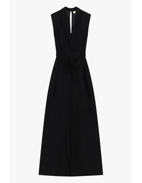 Jumpsuit Senza Maniche Con Cintura E Scollo A Portafoglio Dixie