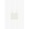 Maglia Smanicata Lavorata A Uncinetto Con Spalline Please