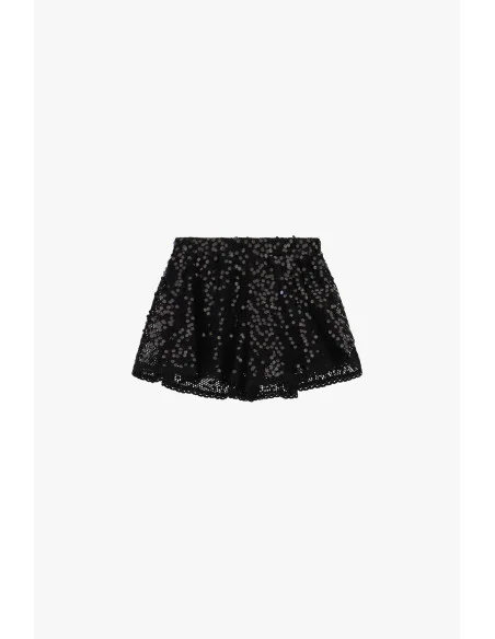 Lace Shorts With Wide Cut And Elasticated Waistband Dixie
