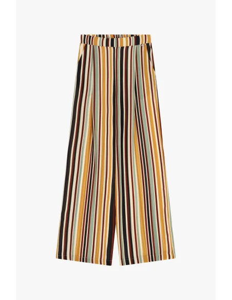 Dixie Stretch Waist Striped Palace Trousers
