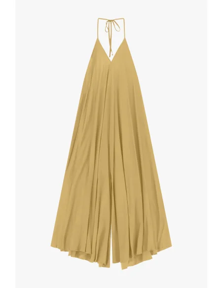 Jumpsuit Ampio Con Scollo A V E Spalline Sottili Dixie