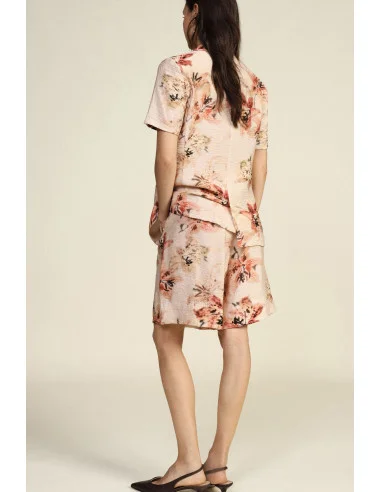 Short regular fit taille haute à imprimé floral Dixie