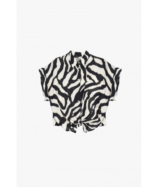 Animal Fantasy Shirt With Front Knot Dixie
