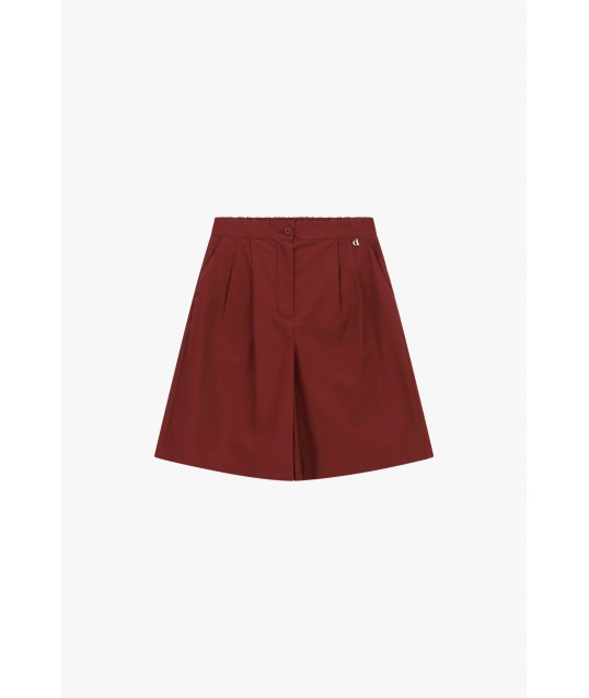 Shorts A Vita Alta Con Pince E Tasche Laterali Dixie