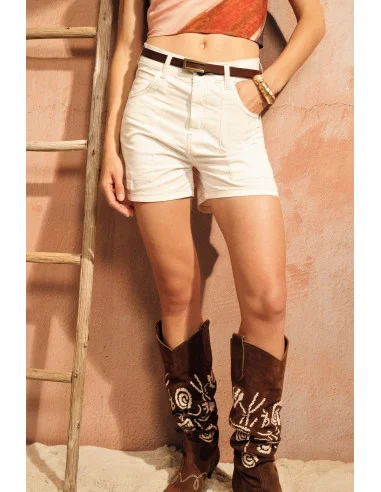 Regular-Fit Shorts with Front Patch Pockets Dixie