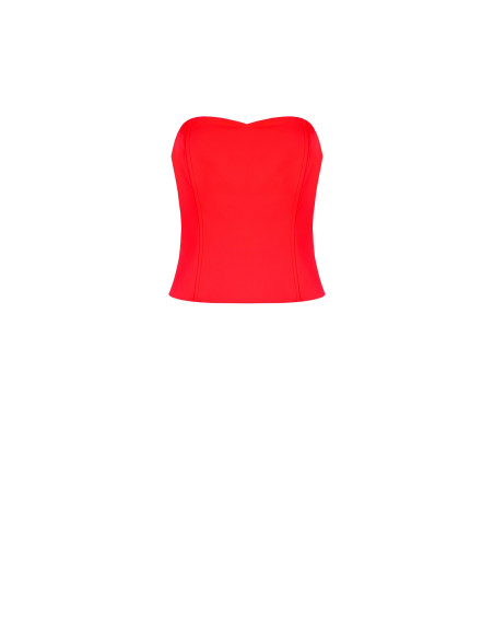 Rinascimento - Top bandeau en tissu fluide - Vestiti Firmati Life S...