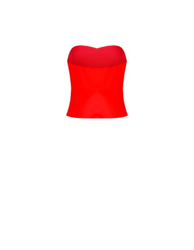Rinascimento - Top bandeau en tissu fluide - Vestiti Firmati Life S...