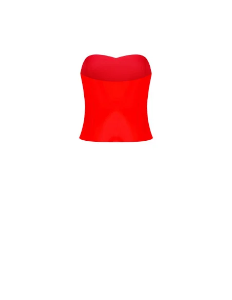 Fluid-Fabric Bandeau Top Rinascimento