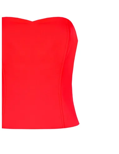 Top A Fascia In Tessuto Fluido Rinascimento