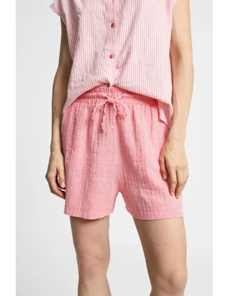 Regular-Fit Shorts with Drawstring and Side Pockets Please