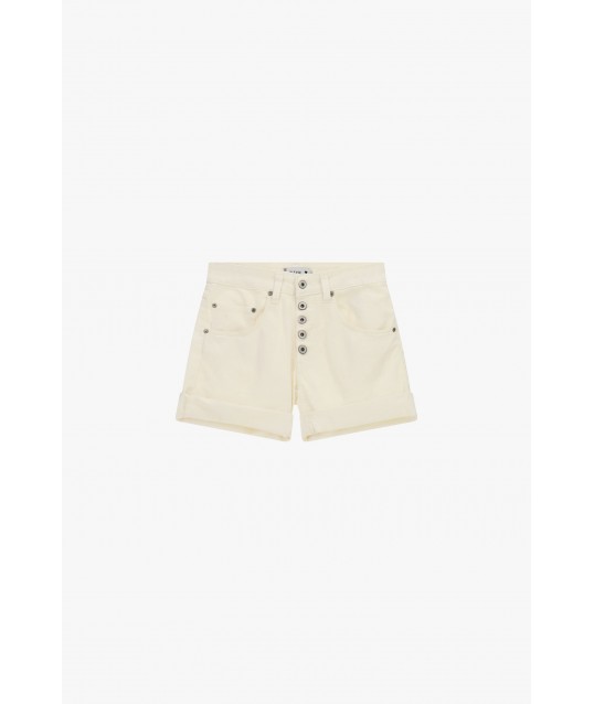 Shorts Regular-Fit Con Risvolto E Bottoni Frontali Please