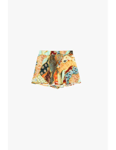 Shorts Regular-Fit Con Stampa Fantasia Multicolore Dixie