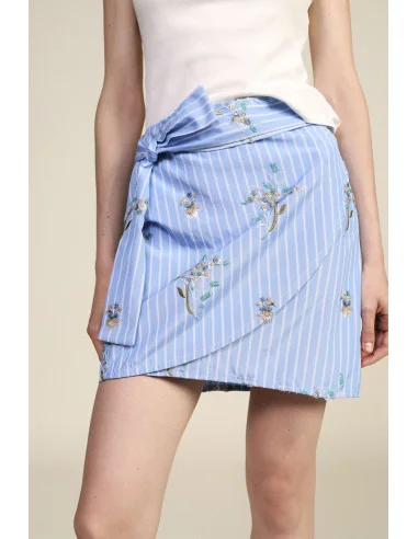 Gonna Corta A Portafoglio Con Stampa Floreale Dixie