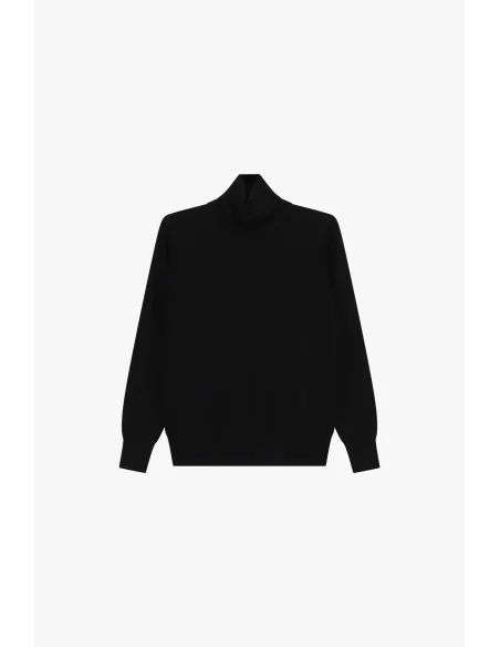 Regular-fit turtleneck jumper with ribbed trim, please