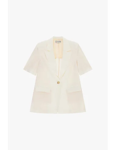 Blazer Con Maniche Corte E Tasche Please