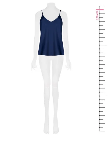 Flared, Flowing Rinascimento Satin Top