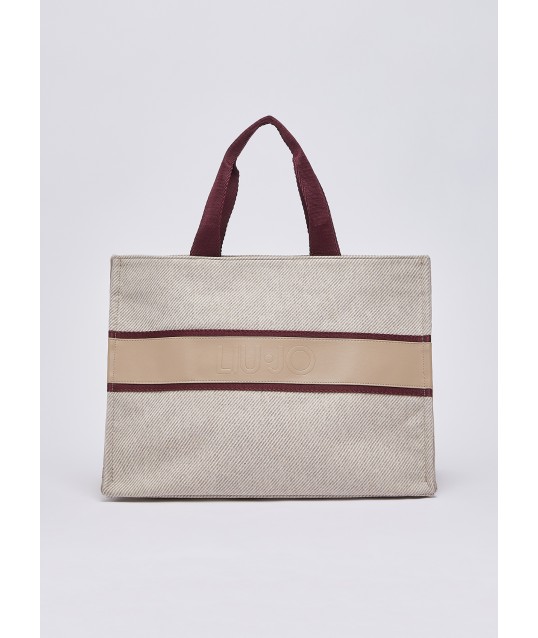 Grand sac fourre-tout en tissu Liu Jo