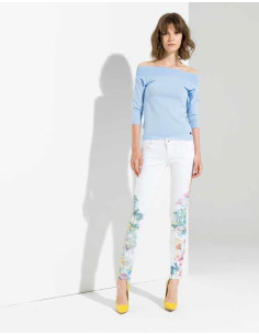 Denim With Applications Fracomina