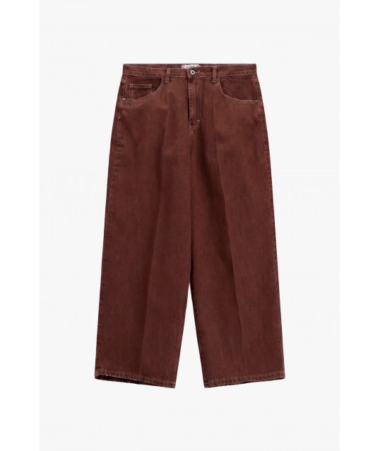 Jeans Gamba Ampia Fit Cropped Cinque Tasche Please